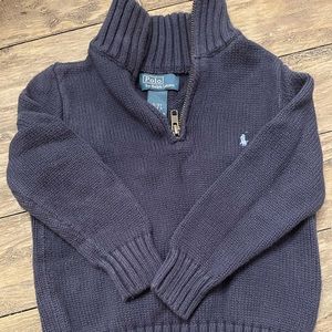 Polo Ralph Lauren boys formal navy sweater - 3T